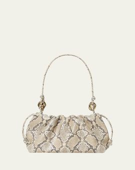 Loeffler Randall Kiri Snakeskin Shoulder Bag