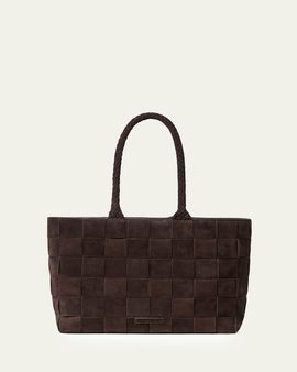 Loeffler Randall Klara Woven Suede Tote Bag