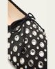 Loeffler Randall Landon Embellished Satin Ballerina Flats - 3