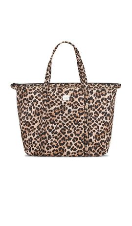 Loeffler Randall Loeffler Randall Brushed Leopard Printed Nylon Tote Bag