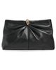 Loeffler Randall Loeffler Randall Corrine Gathered Multi Ring Clutch Black One - 1