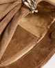 Loeffler Randall Loeffler Randall Corrine Gathered Multi Ring Suede Clutch Toffee One - 6