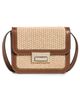 Loeffler Randall Loeffler Randall Desi Crossbody Bag with Lock Hardware Natural/Cacao One - 1