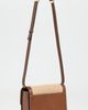 Loeffler Randall Loeffler Randall Desi Crossbody Bag with Lock Hardware Natural/Cacao One - 4