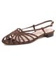 Loeffler Randall Loeffler Randall Devon Lattice Slingback Sandals Chocolate - 1