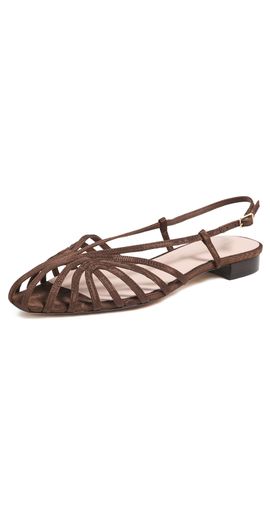 Loeffler Randall Loeffler Randall Devon Lattice Slingback Sandals Chocolate