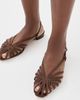 Loeffler Randall Loeffler Randall Devon Lattice Slingback Sandals Chocolate - 3