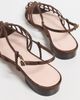Loeffler Randall Loeffler Randall Devon Lattice Slingback Sandals Chocolate - 4