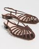 Loeffler Randall Loeffler Randall Devon Lattice Slingback Sandals Chocolate - 5