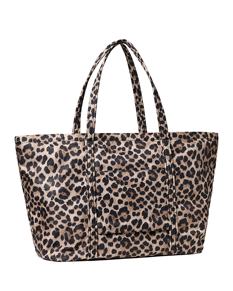 Loeffler Randall Loeffler Randall Dina Leopard Print Travel Tote