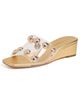 Loeffler Randall Loeffler Randall Enya Studded Wedges Light Gold/Champagne - 1