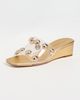 Loeffler Randall Loeffler Randall Enya Studded Wedges Light Gold/Champagne - 2