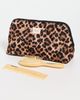 Loeffler Randall Loeffler Randall Frances Cosmetic Pouch Brushed Leopard One - 3