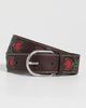 Loeffler Randall Loeffler Randall Gage Western Belt Espresso Vachetta With Tulips - 2