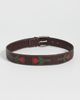 Loeffler Randall Loeffler Randall Gage Western Belt Espresso Vachetta With Tulips - 4