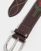 Loeffler Randall Loeffler Randall Gage Western Belt Espresso Vachetta With Tulips - 5