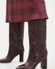 Loeffler Randall Loeffler Randall Goldy Woven Tall Boots Espresso - 3
