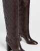 Loeffler Randall Loeffler Randall Goldy Woven Tall Boots Espresso - 5