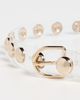 Loeffler Randall Loeffler Randall Issa Belt Clear/Champagne - 5