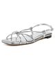 Loeffler Randall Loeffler Randall Karly Strappy Flat Sandals Silver - 1