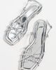 Loeffler Randall Loeffler Randall Karly Strappy Flat Sandals Silver - 5