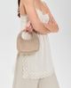 Loeffler Randall Loeffler Randall Kenzie Mini Bucket Clutch Shadow Gold One - 3