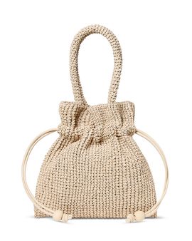 Loeffler Randall Loeffler Randall Kylie Raffia Drawstring Pouch