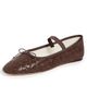Loeffler Randall Loeffler Randall Leonie Soft Ballet Flats Espresso 5.5 - 1