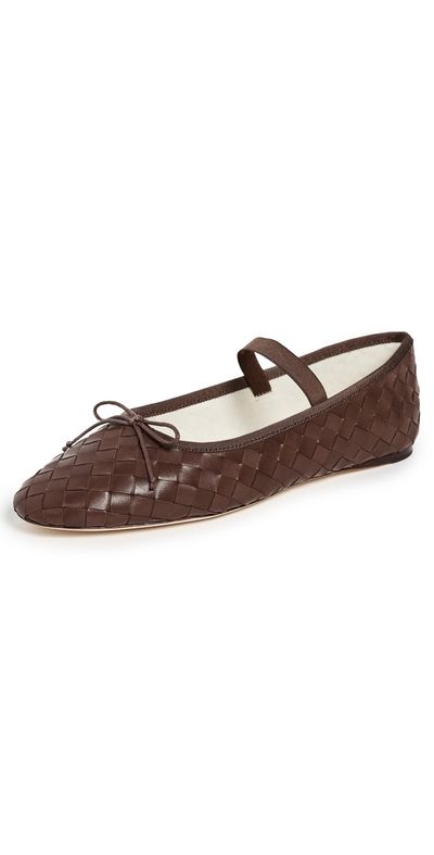 Loeffler Randall Loeffler Randall Leonie Soft Ballet Flats Espresso 5.5