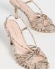 Loeffler Randall Loeffler Randall Mareka Strappy Heels with Hardware Natural Snake - 5