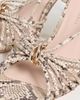 Loeffler Randall Loeffler Randall Mareka Strappy Heels with Hardware Natural Snake - 6