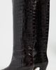 Loeffler Randall Loeffler Randall Marley Kicked Heel Tall Boots Ebony - 4