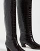 Loeffler Randall Loeffler Randall Marley Kicked Heel Tall Boots Ebony - 5