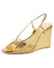 Loeffler Randall Loeffler Randall Marren Strappy Slingback Wedges Gold - 1