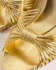 Loeffler Randall Loeffler Randall Marren Strappy Slingback Wedges Gold - 6