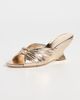 Loeffler Randall Loeffler Randall Marsy Angled Wedge Sandals Champagne - 2