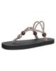 Loeffler Randall Loeffler Randall Mika Corded Sport Sandals Brown/Cream/Black - 1
