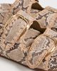 Loeffler Randall Loeffler Randall Nico Two Band Sandals Snake/Natural - 6