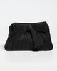 Loeffler Randall Loeffler Randall Rayne Pleated Frame Clutch with Bow Black One Size - 2