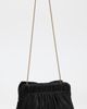 Loeffler Randall Loeffler Randall Rayne Pleated Frame Clutch with Bow Black One Size - 4