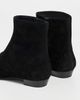 Loeffler Randall Loeffler Randall Siya Suede Flat Ankle Boots Black - 4
