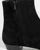 Loeffler Randall Loeffler Randall Siya Suede Flat Ankle Boots Black - 6