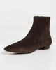 Loeffler Randall Loeffler Randall Siya Suede Flat Ankle Boots Tmoro - 2