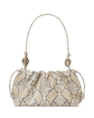 Loeffler Randall Loeffler Randall Snake Embossed Leather Shoulder Bag