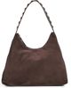 Loeffler Randall Loeffler Randall Stassie Studded Slouchy Suede Shoulder Bag Tmoro One - 1