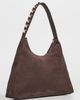 Loeffler Randall Loeffler Randall Stassie Studded Slouchy Suede Shoulder Bag Tmoro One - 4