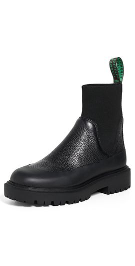 Loeffler Randall Loeffler Randall Suri Black Leather Chelsea Boots Black