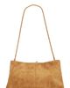Loeffler Randall Loeffler Randall Toffee Split Suede With Gold Hardware Clutch - 2
