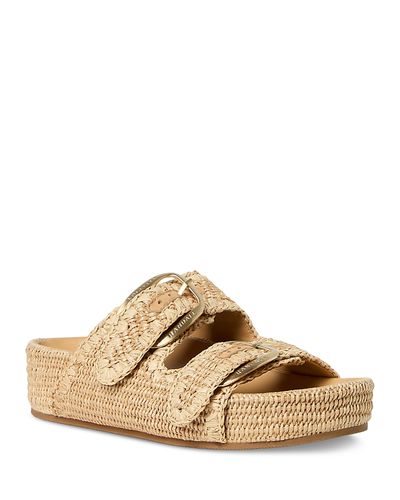 Loeffler Randall Loeffler Randall Women's Raffia Platform Sandals