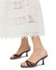Loeffler Randall Loeffler Randall Women's Zebra Print Mesh Fabric Mid Heel Sandals - 2